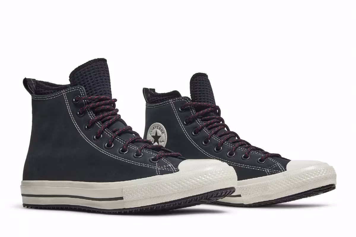 Converse Chuck Taylor All Star High Nubuck Boot Black, view 9