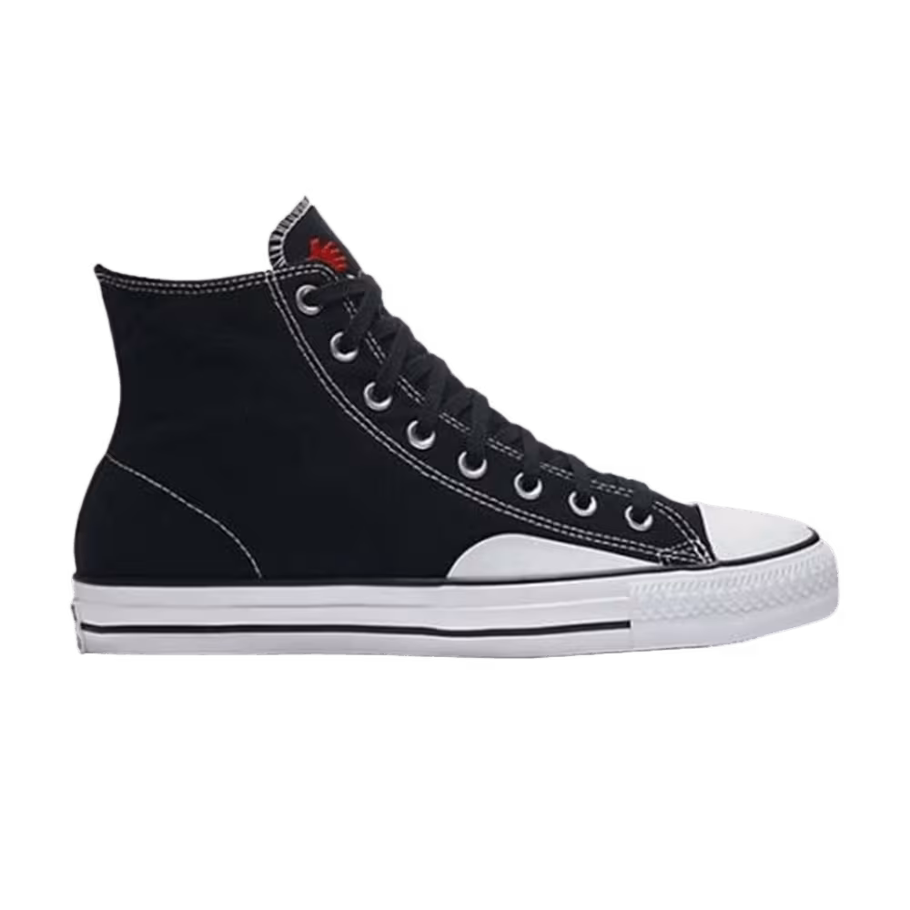 Chocolate Skateboards x Converse Chuck Taylor All Star Pro Hi Black White Red