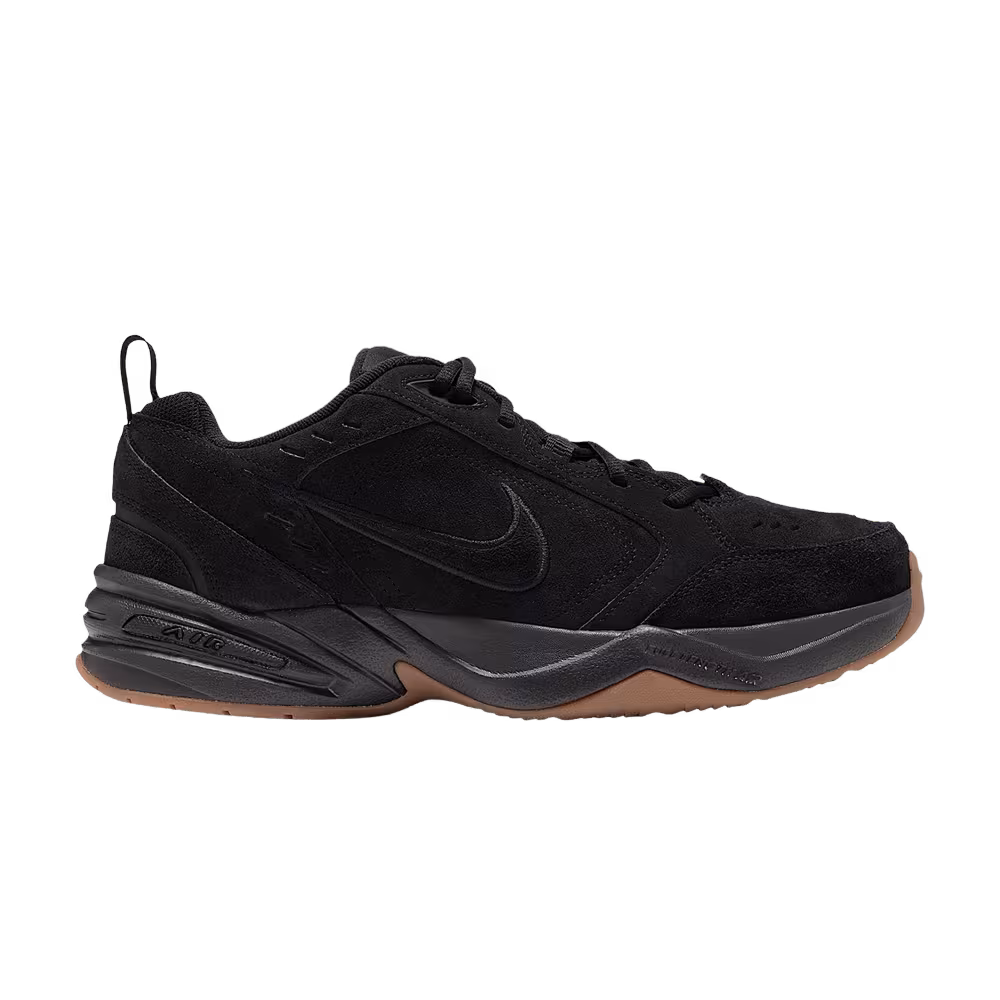 Nike Air Monarch SE Workout Black Gum Medium Brown Black
