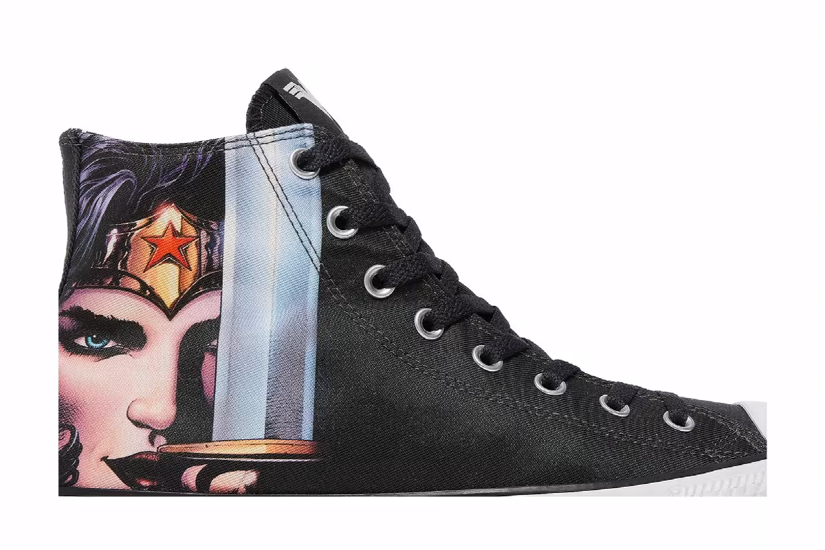DC Comics x Converse Chuck Taylor All Star High Wonder Woman, view 3