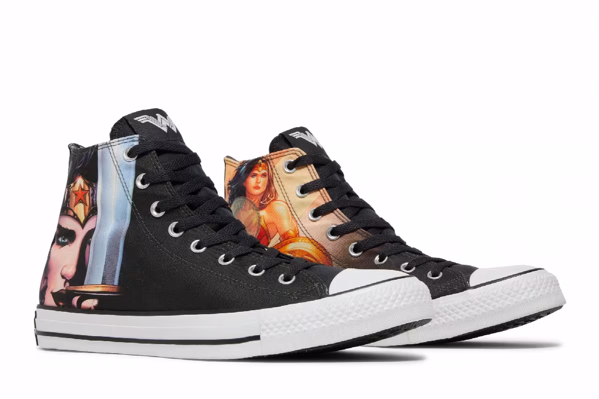 DC Comics x Converse Chuck Taylor All Star High Wonder Woman, view 9
