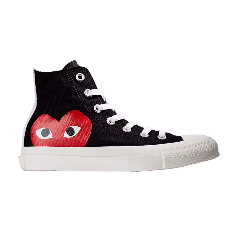 Comme des Garçons Play x Converse Chuck Taylor All Star High Black