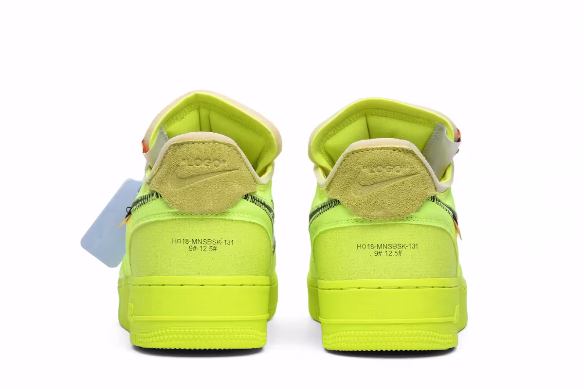 Off-White x Nike Air Force 1 Low Volt, view 7