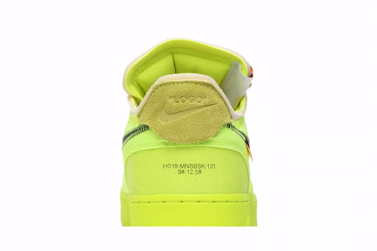 Off-White x Nike Air Force 1 Low Volt, view 8