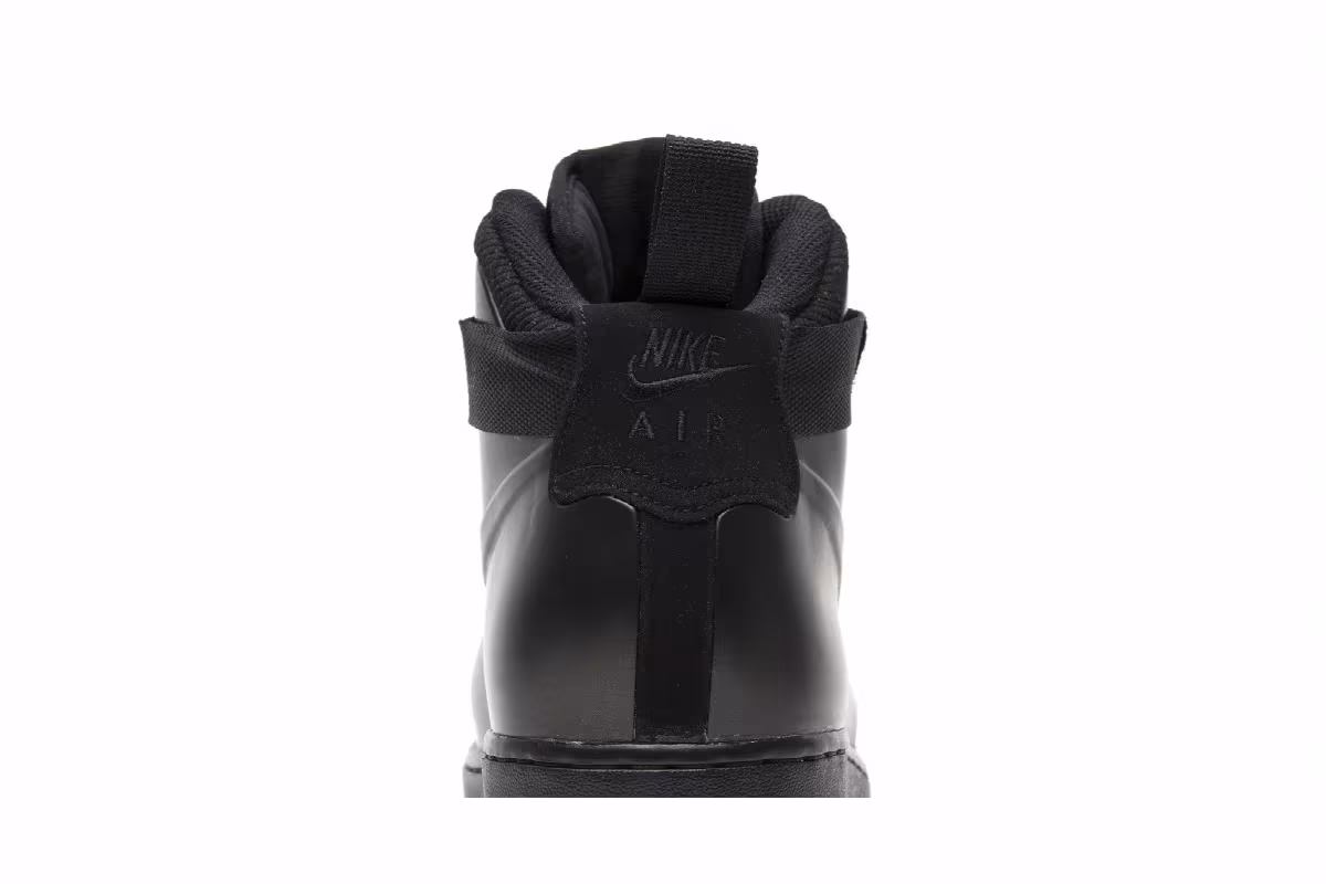 Nike Air Force 1 Foamposite Cup Triple Black, view 8