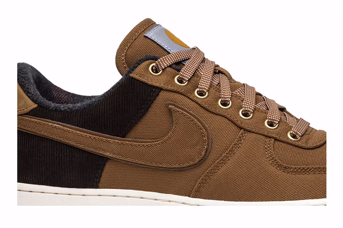 Carhartt WIP x Nike Air Force 1 Ale Brown;, view 3