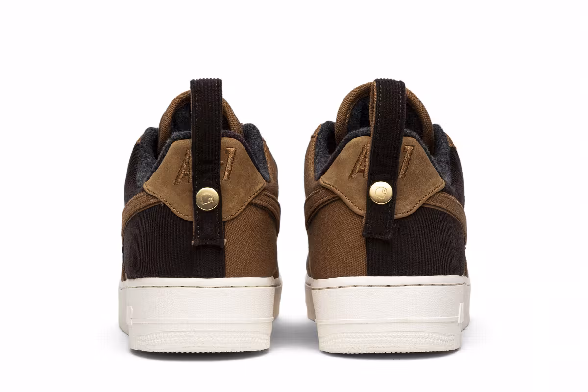 Carhartt WIP x Nike Air Force 1 Ale Brown;, view 7