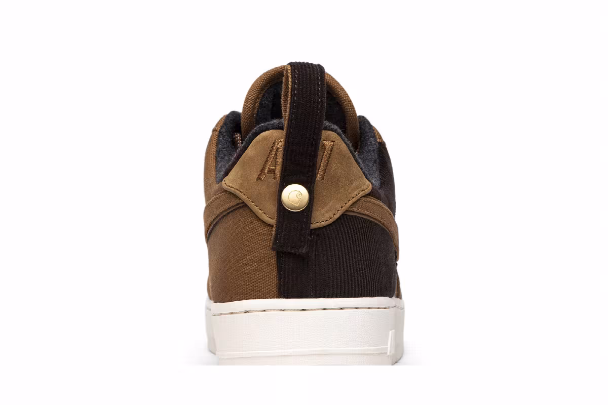 Carhartt WIP x Nike Air Force 1 Ale Brown;, view 8