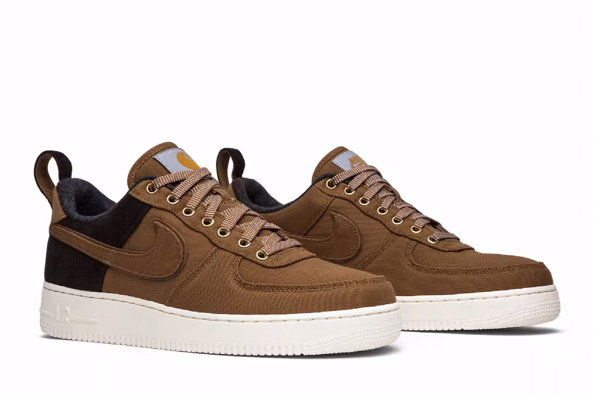 Carhartt WIP x Nike Air Force 1 Ale Brown;, view 9