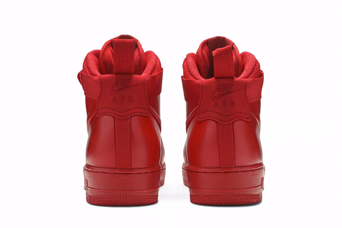 Nike Air Force 1 Foamposite Red, view 7