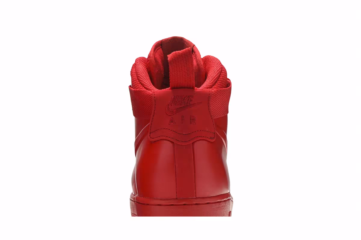 Nike Air Force 1 Foamposite Red, view 8