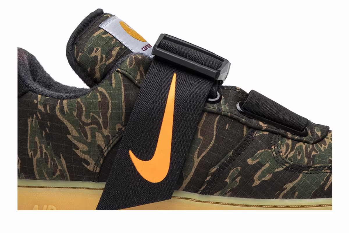 Carhartt WIP x Nike Air Force 1 Utility Low Premium Camo, view 3