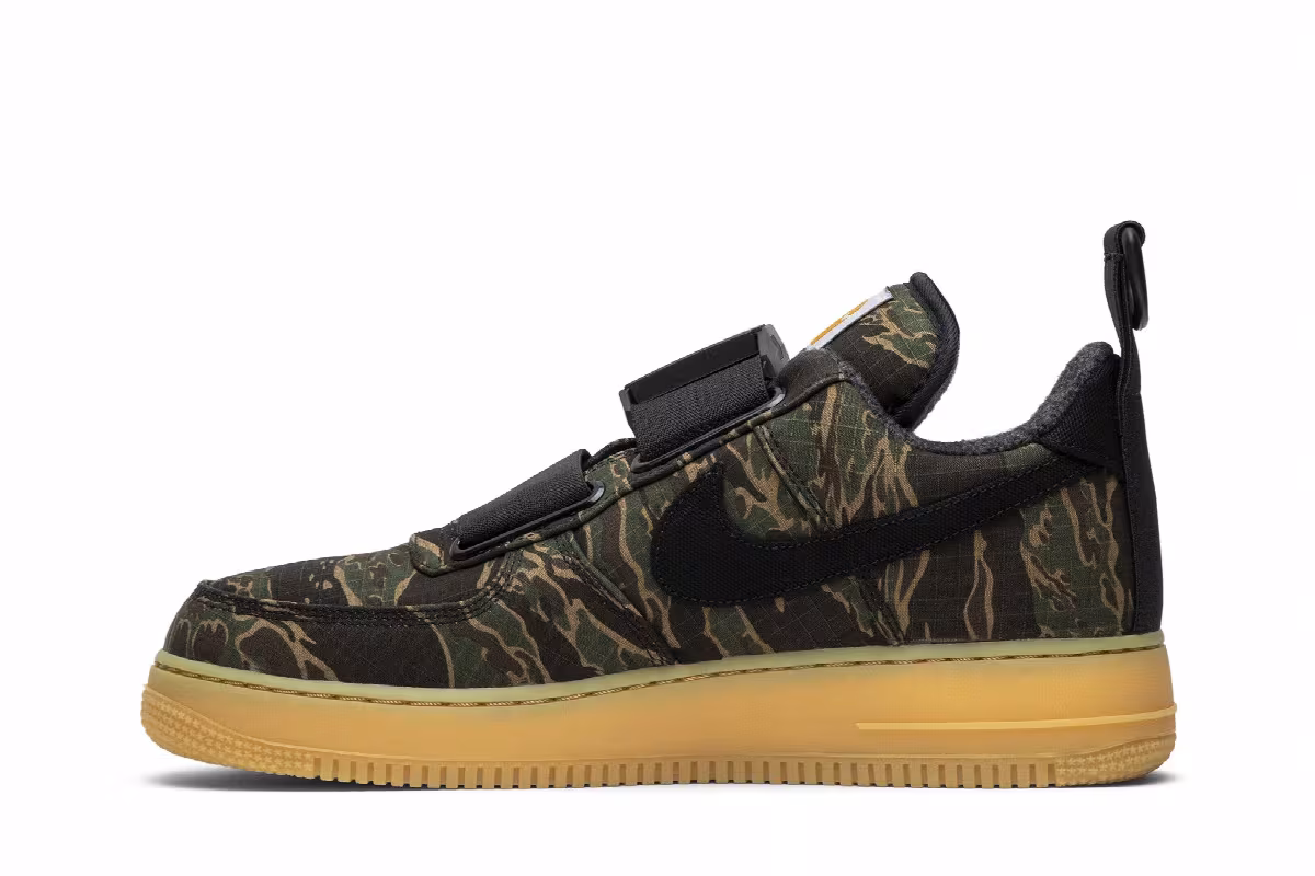 Carhartt WIP x Nike Air Force 1 Utility Low Premium Camo, view 4