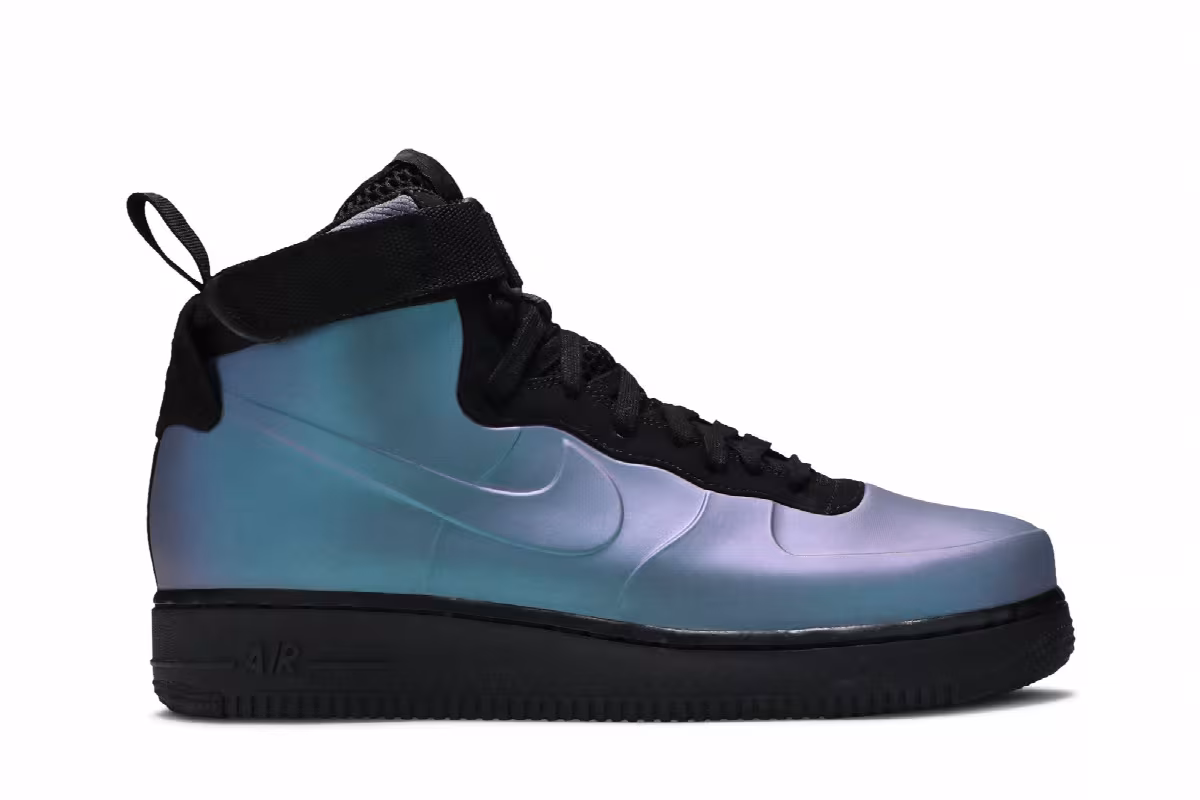 Nike Air Force 1 Foamposite Light Carbon 2018, view 2