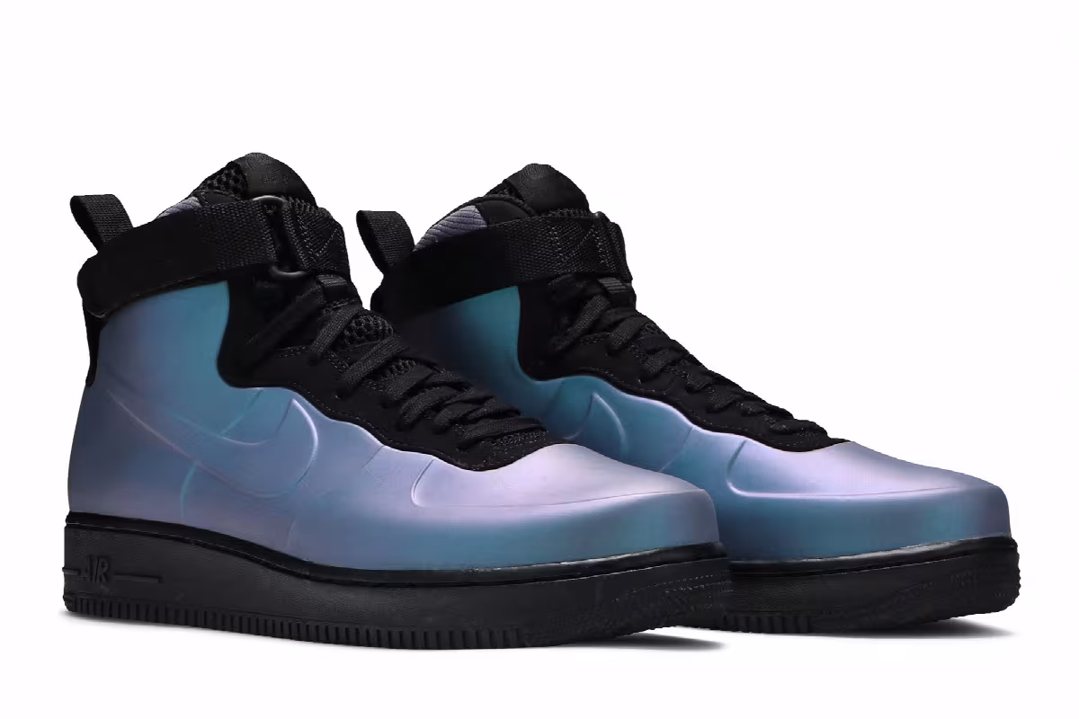 Nike Air Force 1 Foamposite Light Carbon 2018, view 9