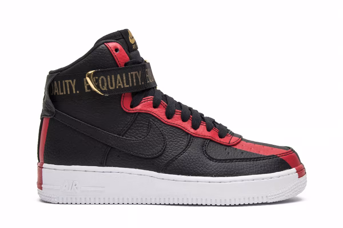 Nike Air Force 1 High Black History Month, view 2