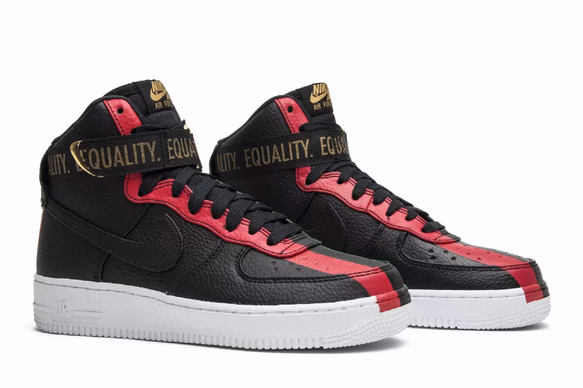 Nike Air Force 1 High Black History Month, view 9