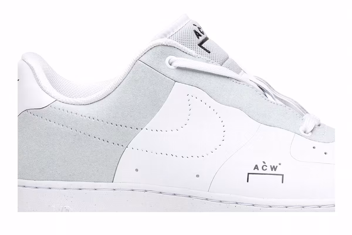 A-Cold-Wall* x Nike Air Force 1 Low White, view 3