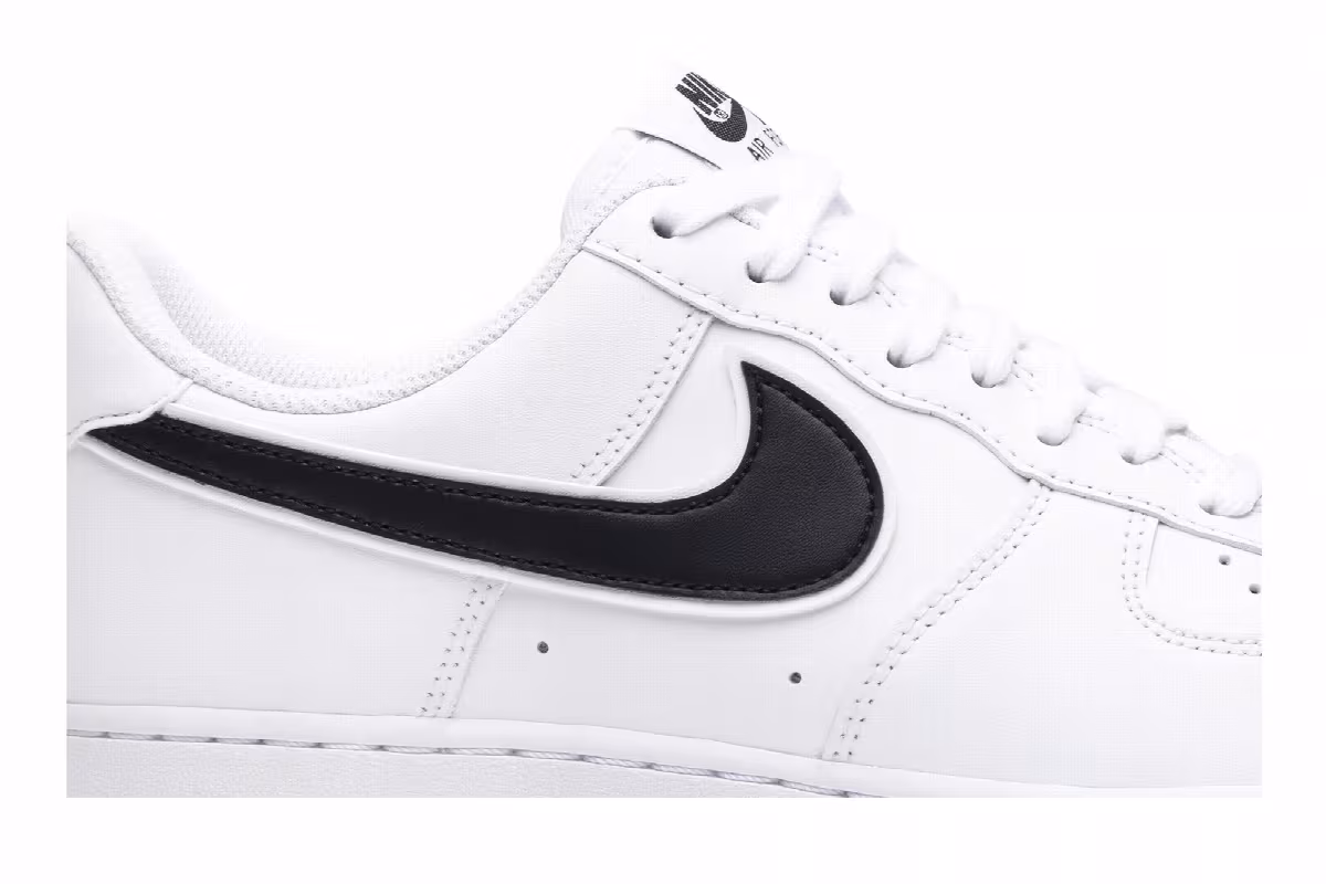 Nike Air Force 1 Low White Black, view 3