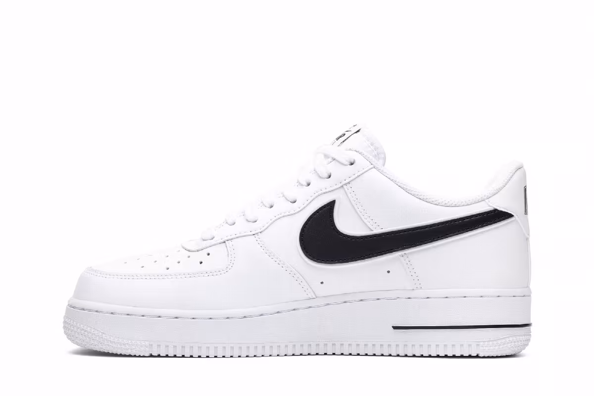 Nike Air Force 1 Low White Black, view 4