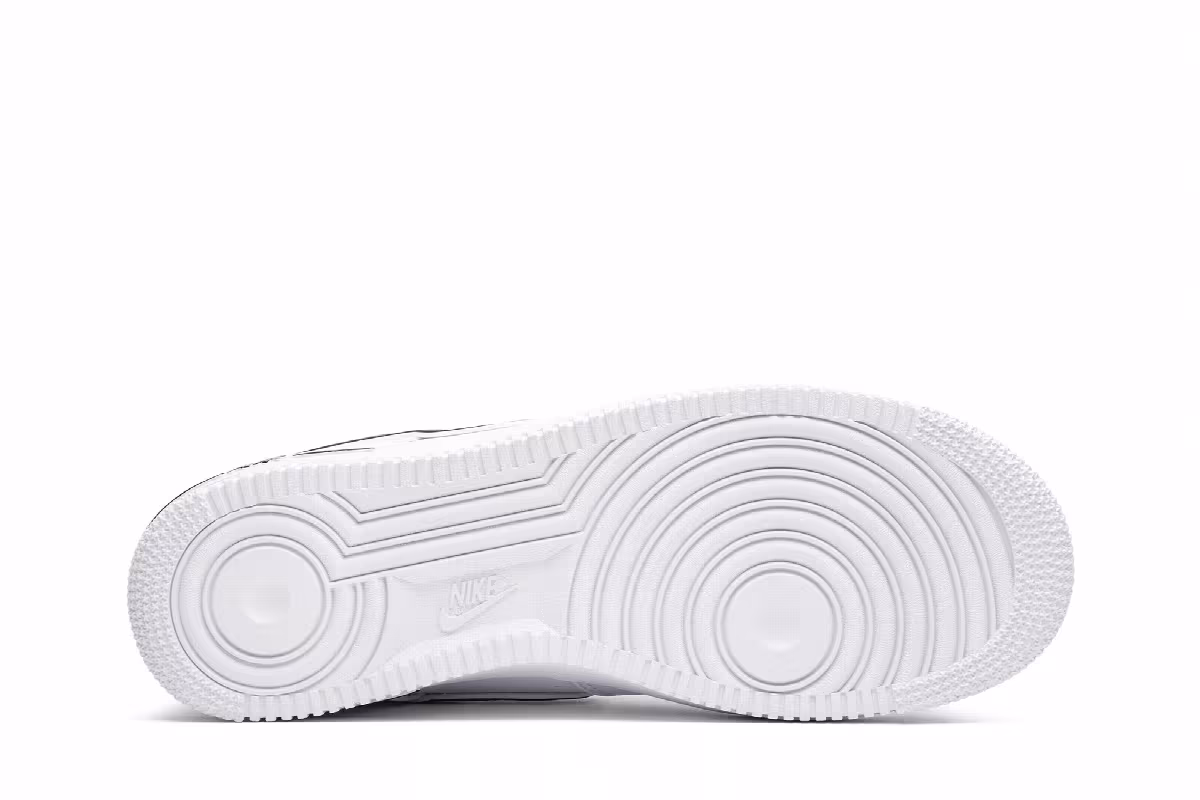 Nike Air Force 1 Low White Black, view 5