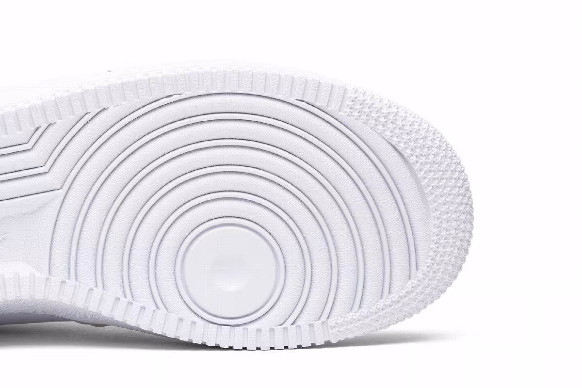 John Elliott x Nike Air Force 1 Low Triple White, view 6