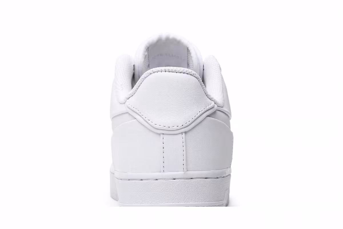 John Elliott x Nike Air Force 1 Low Triple White, view 8