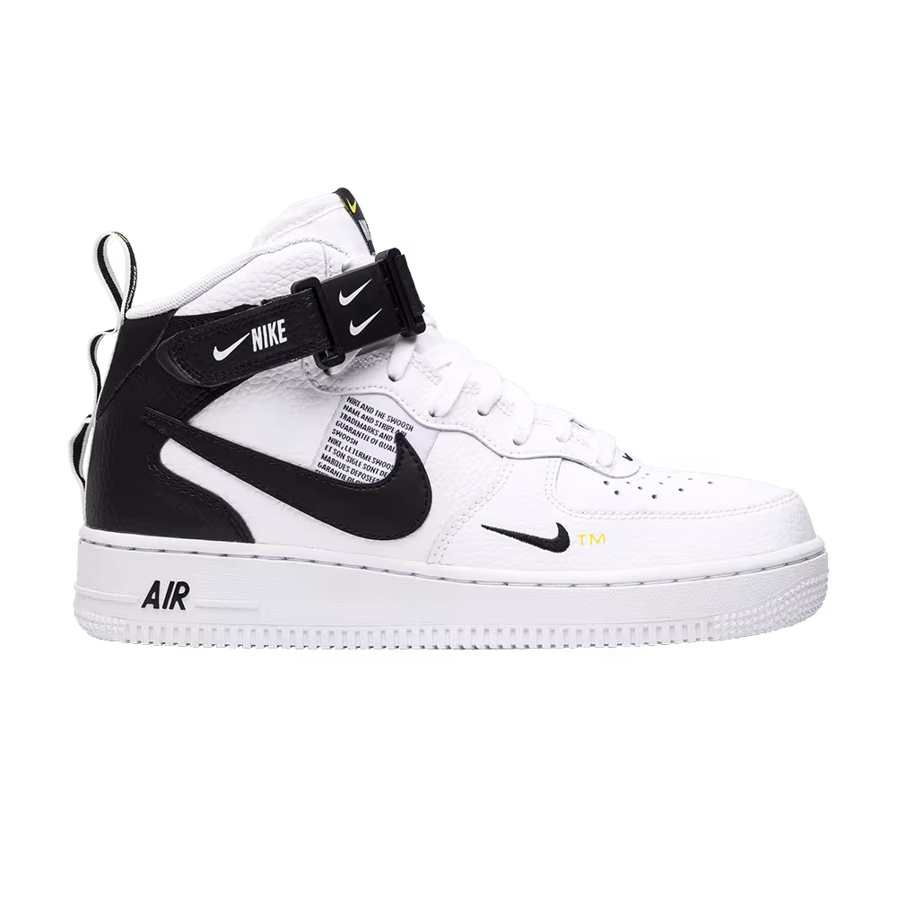 Nike Air Force 1 Mid White Black