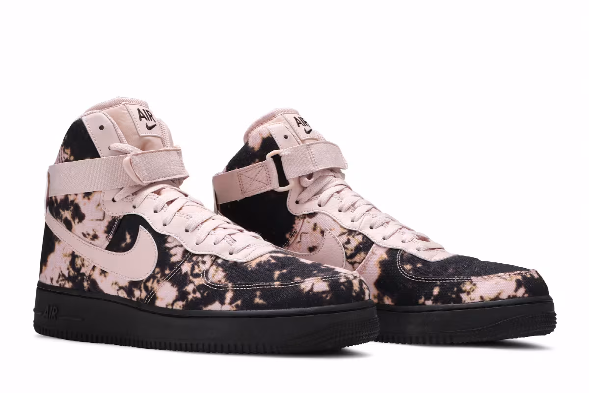Nike Air Force 1 High Acid Wash Print, view 9