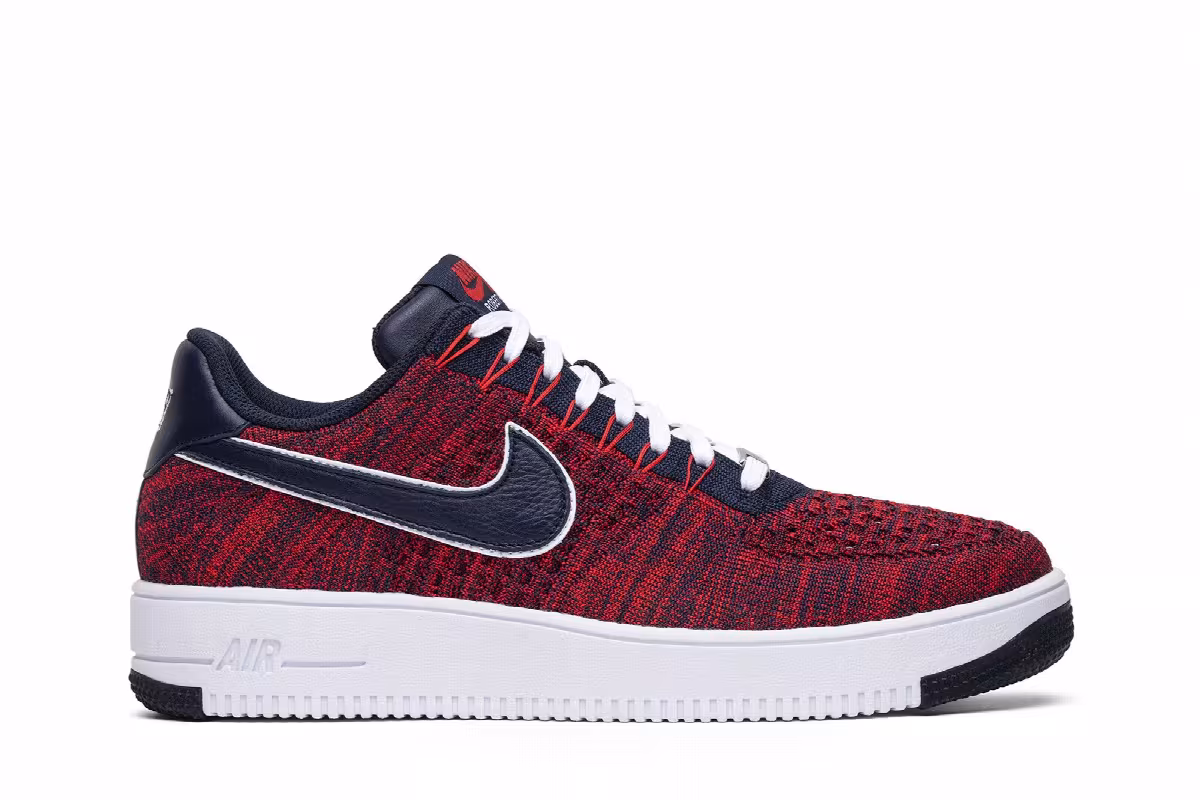 Robert Kraft x Nike Air Force 1 Ultra Flyknit Low New England Patriots 25th Anniversary, view 2