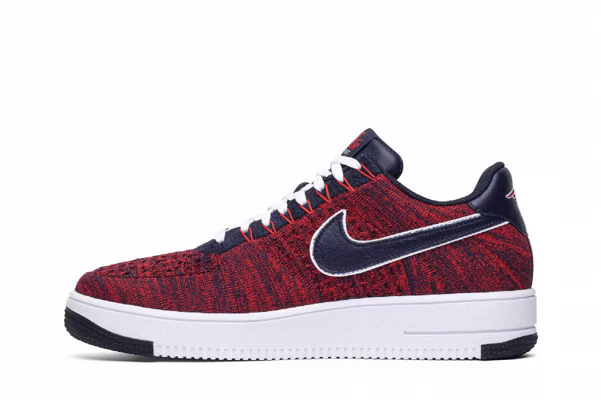 Robert Kraft x Nike Air Force 1 Ultra Flyknit Low New England Patriots 25th Anniversary, view 4