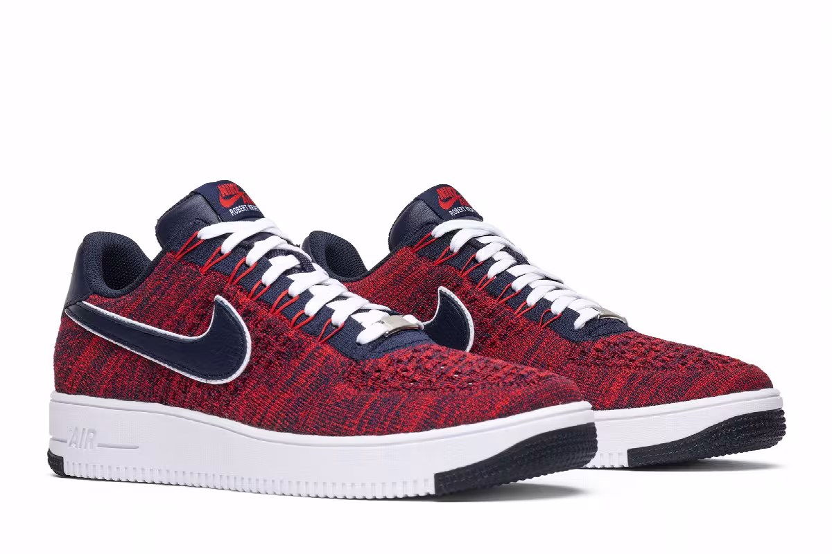 Robert Kraft x Nike Air Force 1 Ultra Flyknit Low New England Patriots 25th Anniversary, view 9