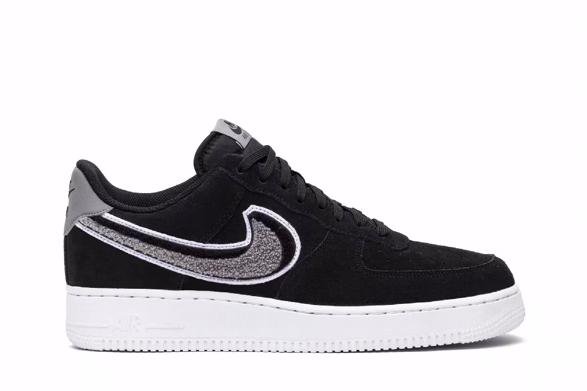 Nike Air Force 1 Chenille Swoosh, view 2