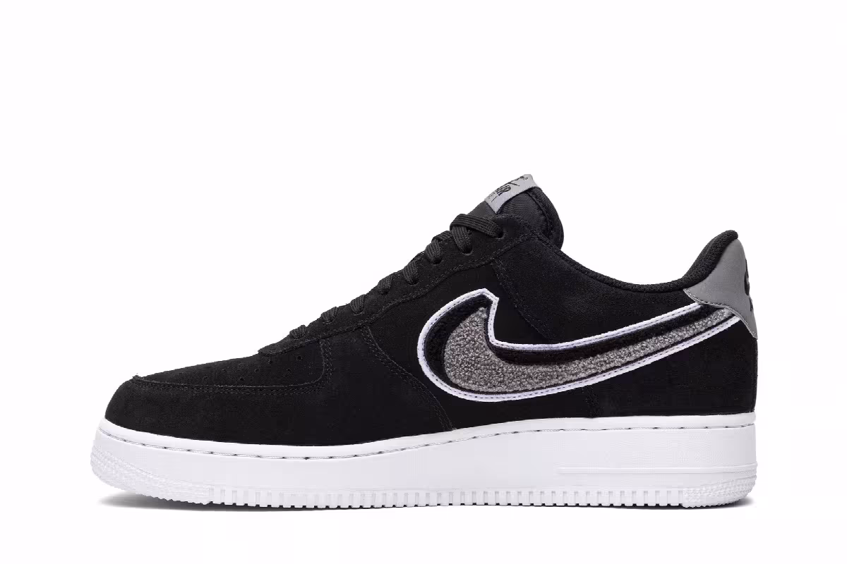 Nike Air Force 1 Chenille Swoosh, view 4
