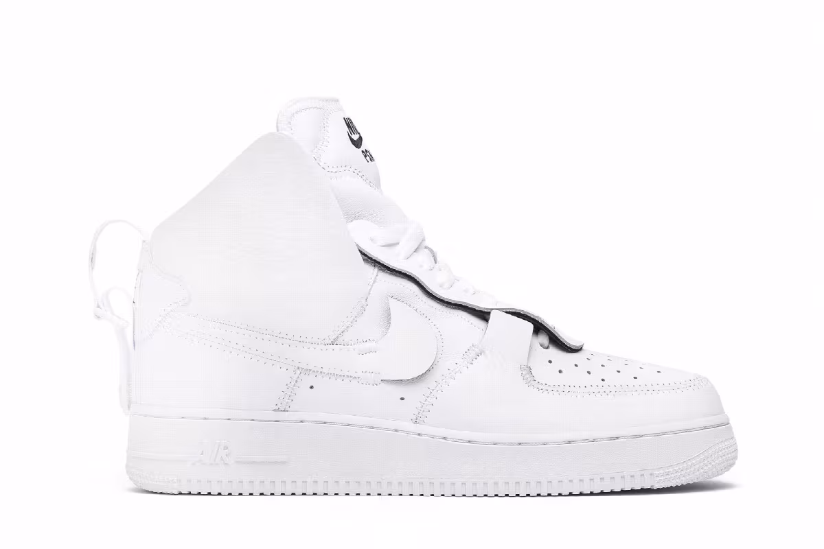 PSNY x Nike Air Force 1 High Triple White, view 2