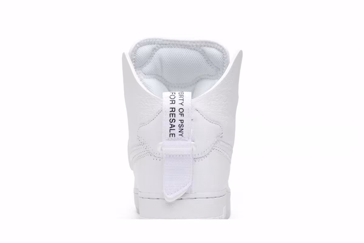 PSNY x Nike Air Force 1 High Triple White, view 8