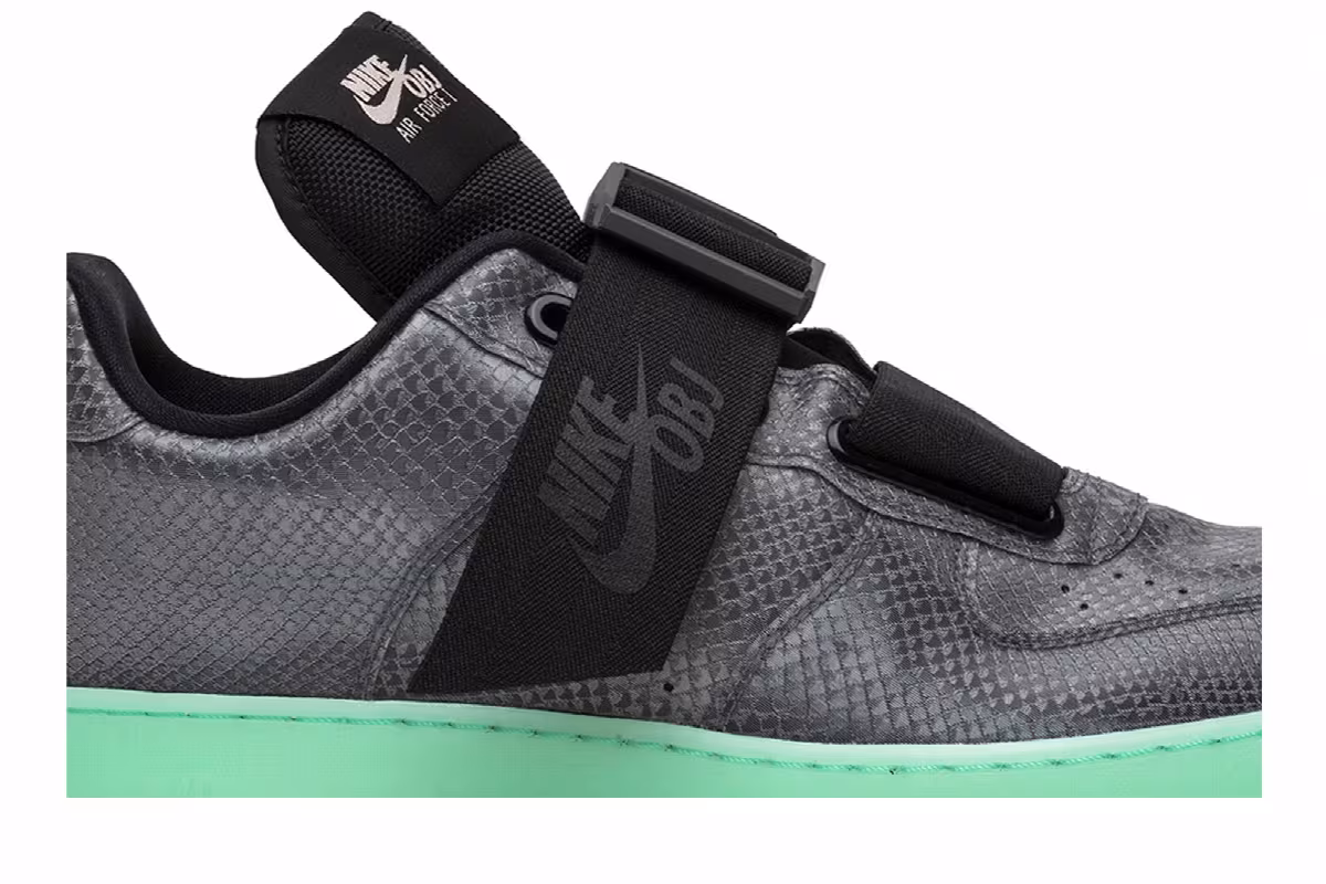 Odell Beckham Jr. x Nike Air Force 1 Utility Cool Grey, view 3