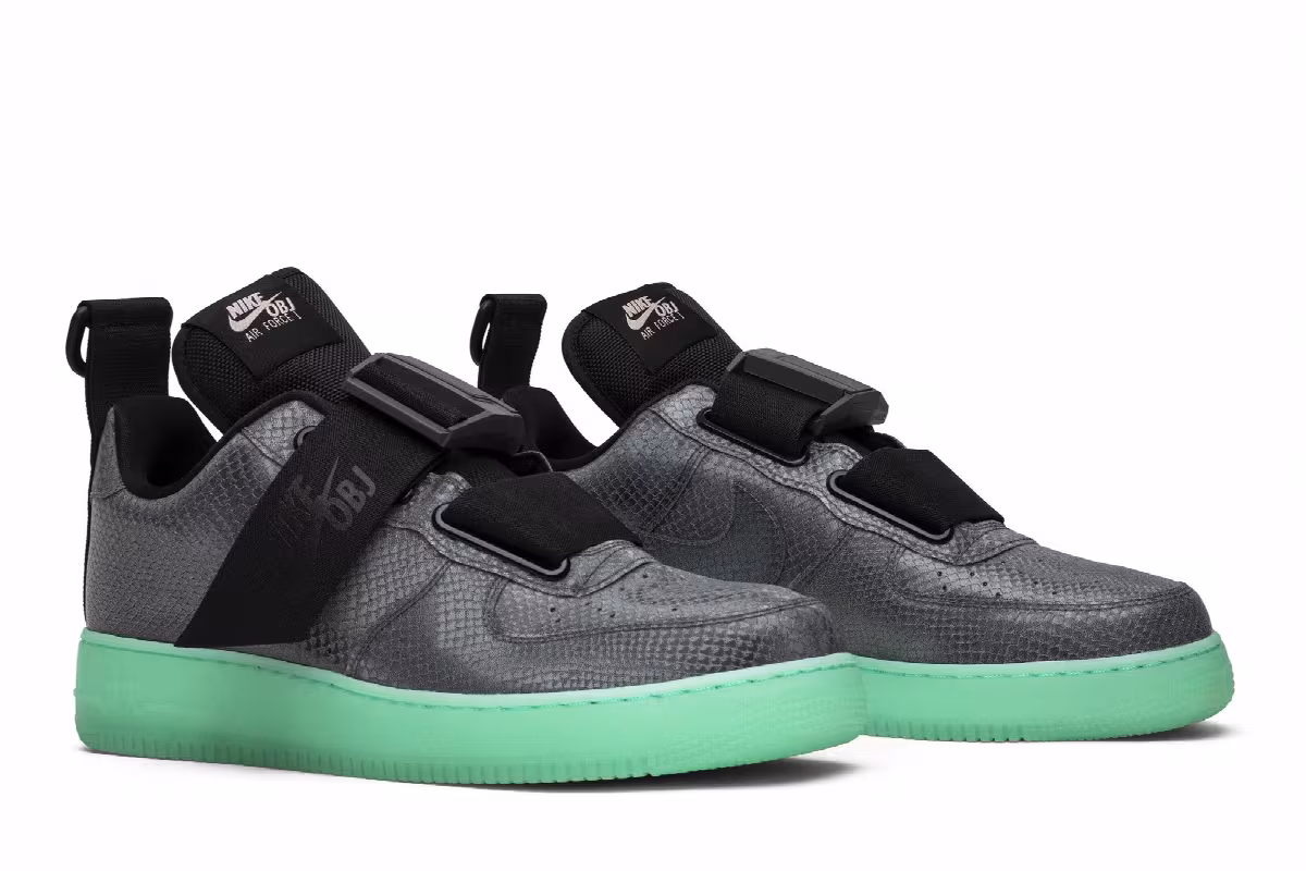 Odell Beckham Jr. x Nike Air Force 1 Utility Cool Grey, view 9