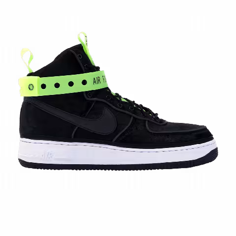 Magic Stick x Nike Air Force 1 High 'Black Velour'