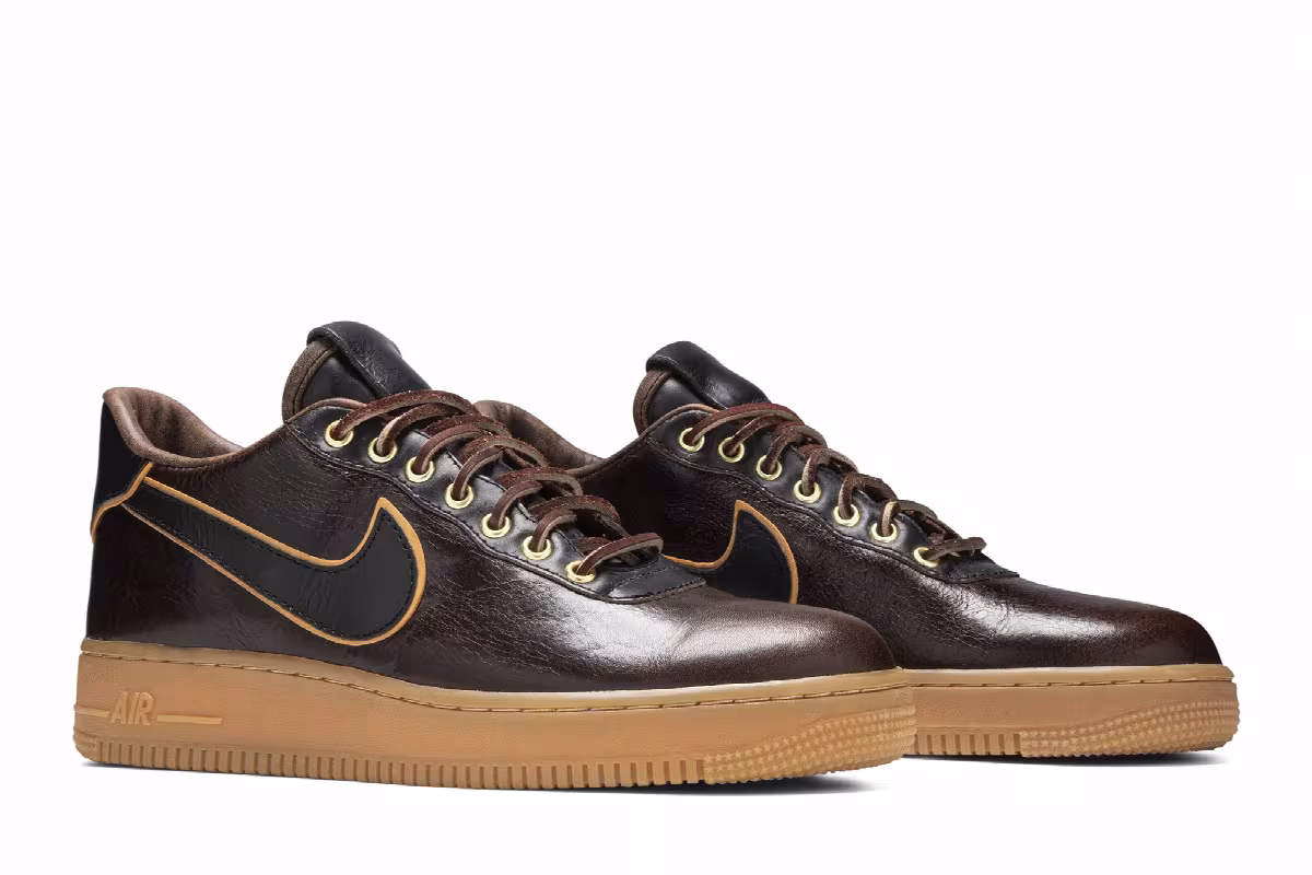 Jack Daniel's x The Shoe Surgeon x Nike Air Force 1 Low Tennessee Honey Whiskey, view 9