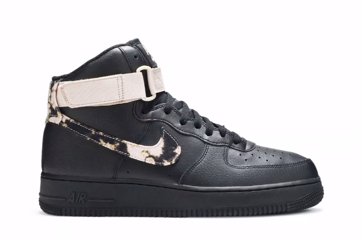 Nike Air Force 1 High Acid Wash Print, view 2