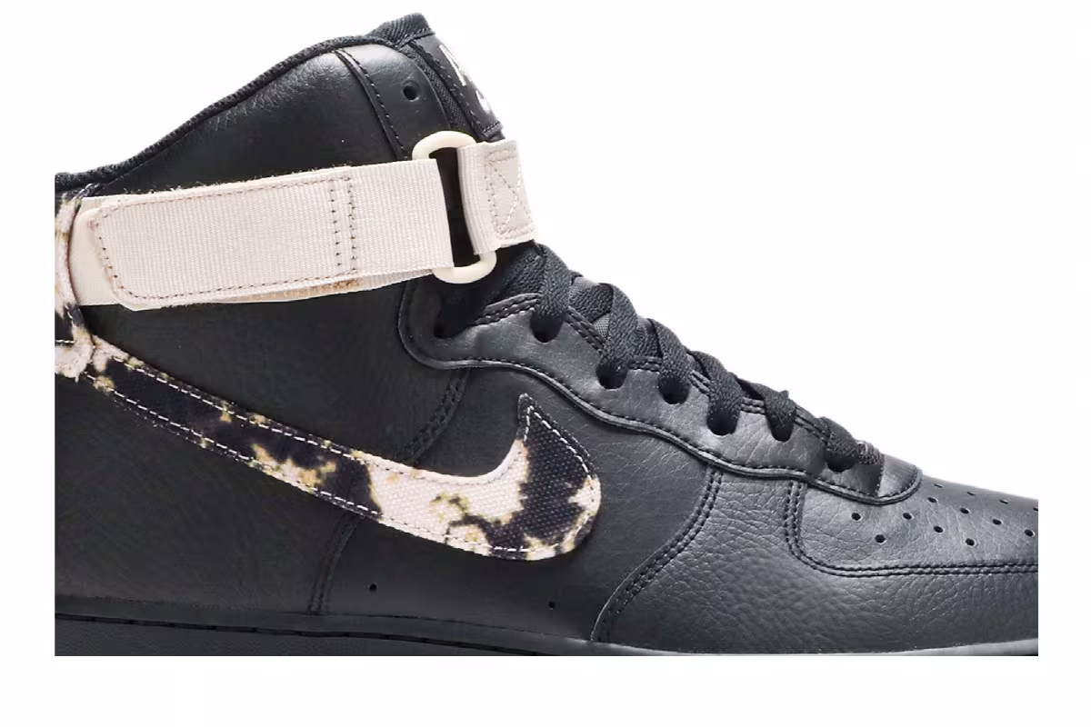 Nike Air Force 1 High Acid Wash Print, view 3