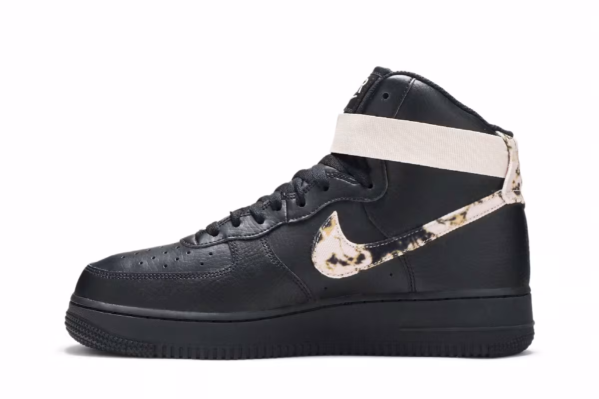 Nike Air Force 1 High Acid Wash Print, view 4
