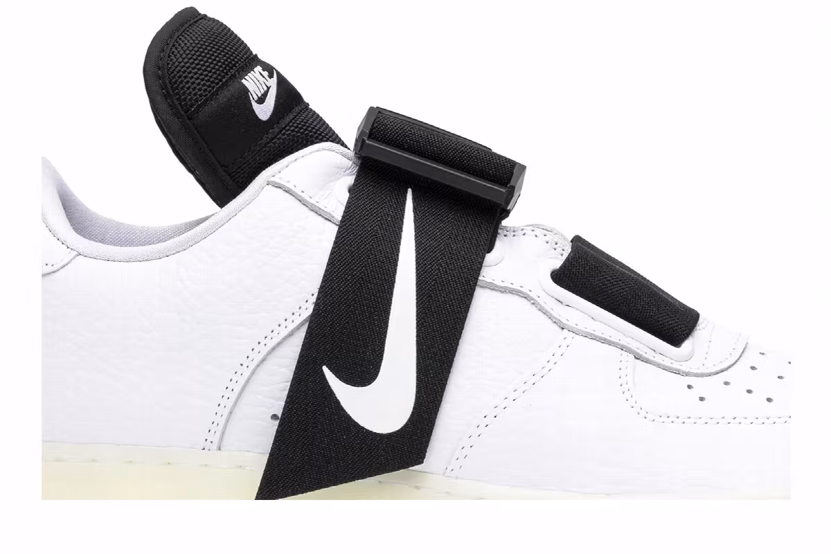 Nike Air Force 1 Low Utility QS White, view 3