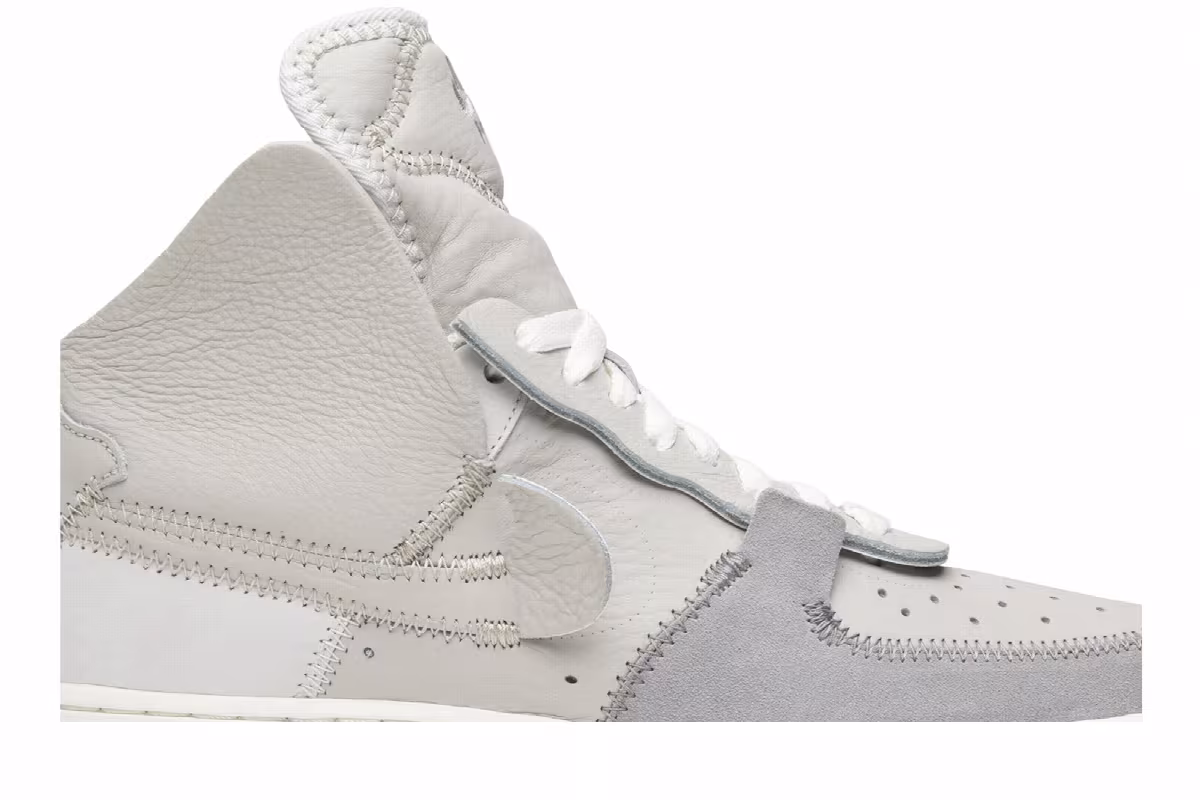 PSNY x Nike Air Force 1 High Matte Silver, view 3