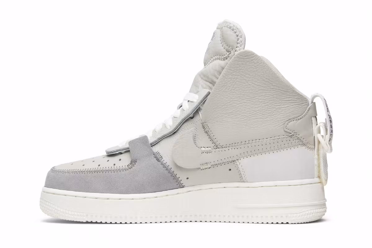 PSNY x Nike Air Force 1 High Matte Silver, view 4