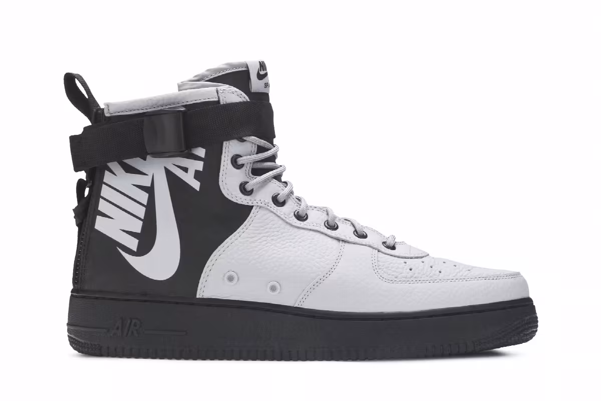 Nike SF Air Force 1 Mid Wolf Grey, view 2