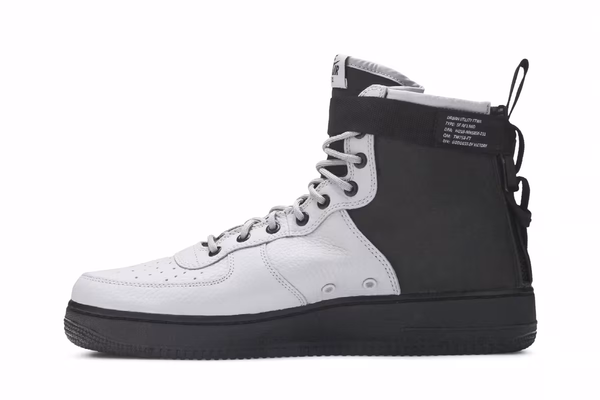Nike SF Air Force 1 Mid Wolf Grey, view 4