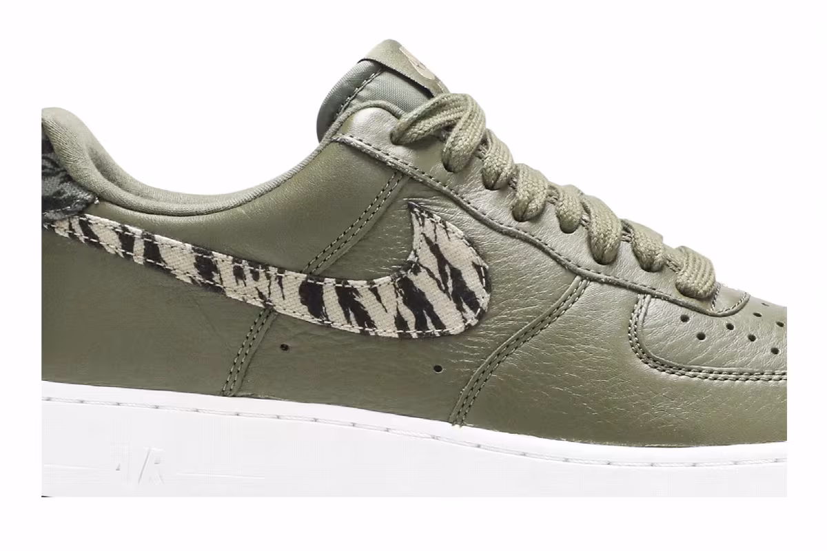 Nike Air Force 1 Low Tiger Camo Olive, view 3