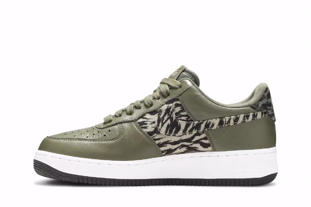 Nike Air Force 1 Low Tiger Camo Olive, view 4